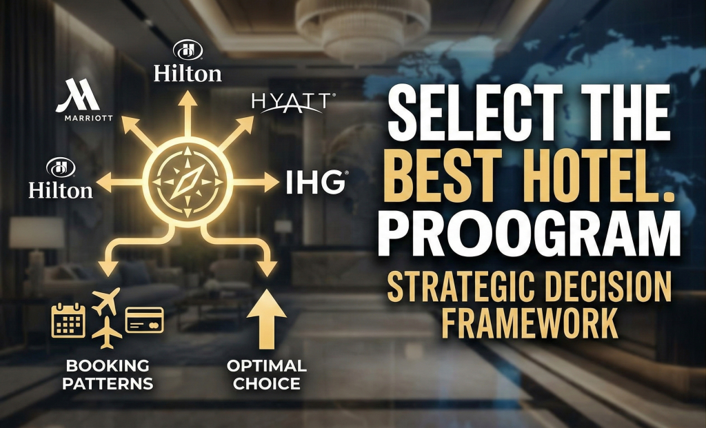 Strategic decision framework for selecting optimal hotel loyalty program based on booking patterns